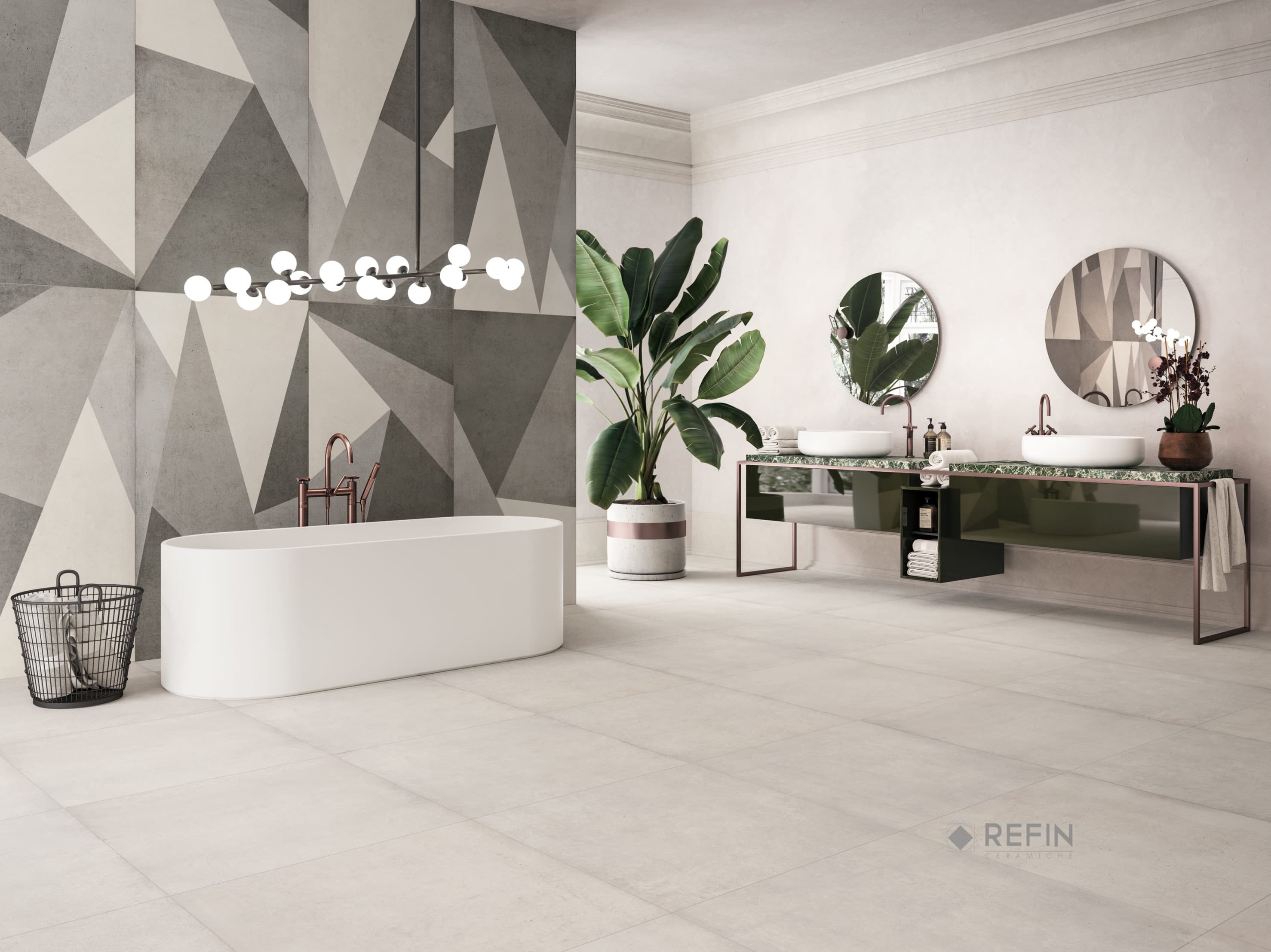moderne badkamer