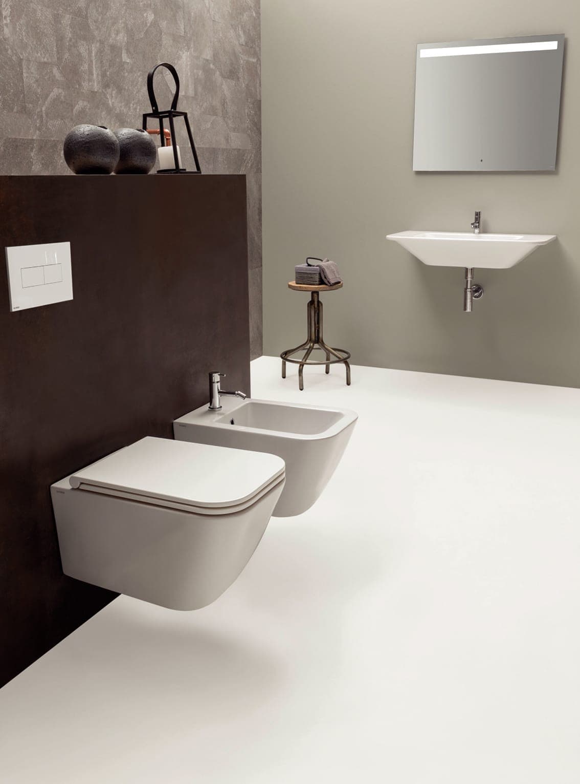 toilet set compleet